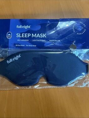 New 3D Sleep Mask — Black Light-Blocking Eye Mask